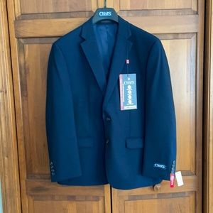 NWT Chaps Navy Suit Jacket